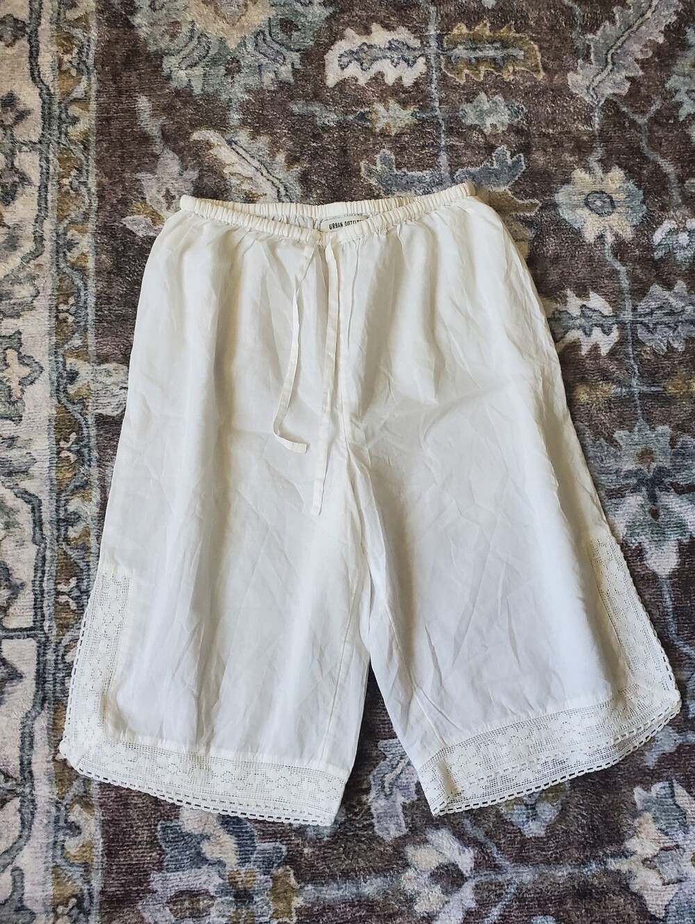 NWOT Urban Outfitters Out From Under Lace Trim Cotton Pantalette XS